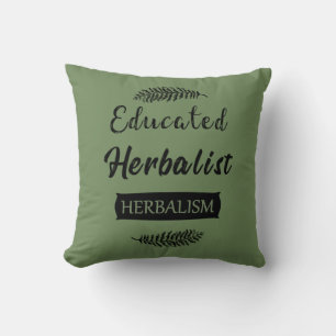 Educated herbalist cushion