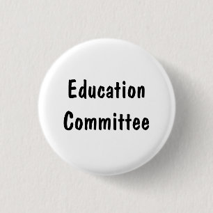 Education Committee 3 Cm Round Badge