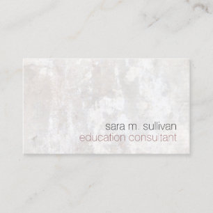 Education Consultant TrainingService Simple Grunge Business Card