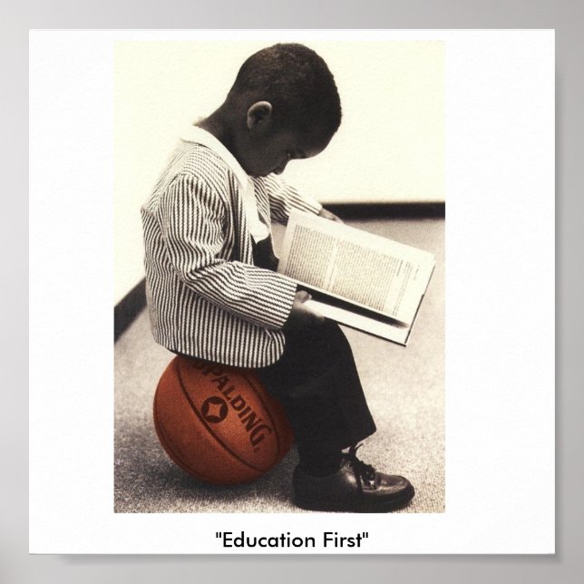 "Education First" Poster (Front)