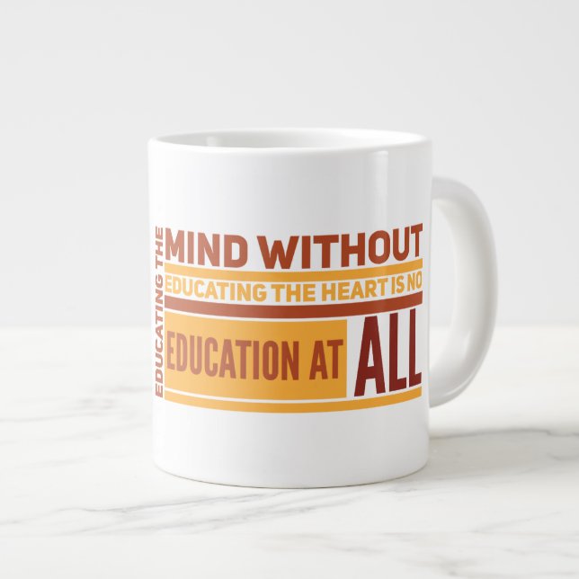 Education Gift Jumbo Mug (Front Right)