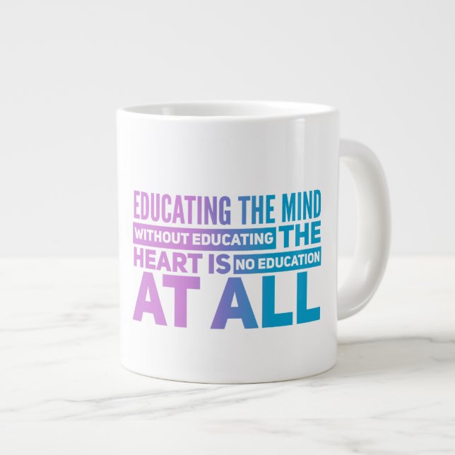 Education Gift Jumbo Mug (Front Right)