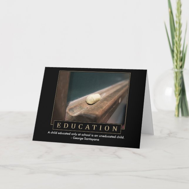 Education Greeting Cards (Front)