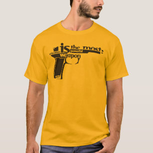 Education is the most powerful weapon T-Shirt