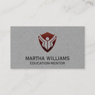 Education Logo Business Card