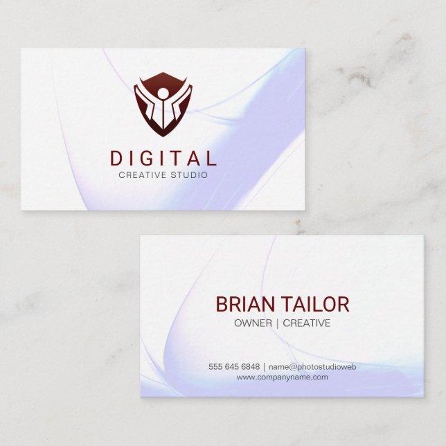 Education Logo Business Card (Front/Back)