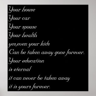 education poster