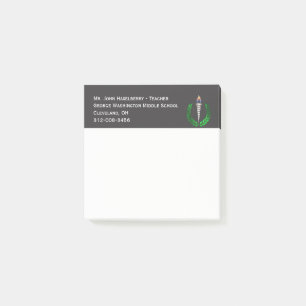 Education Symbol Personalised Note Pad