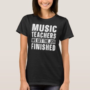 Educator Notes Education School Music Teacher T-Shirt