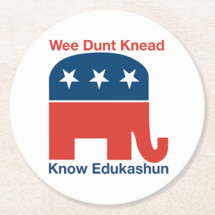 Edukashun - Round Coasters