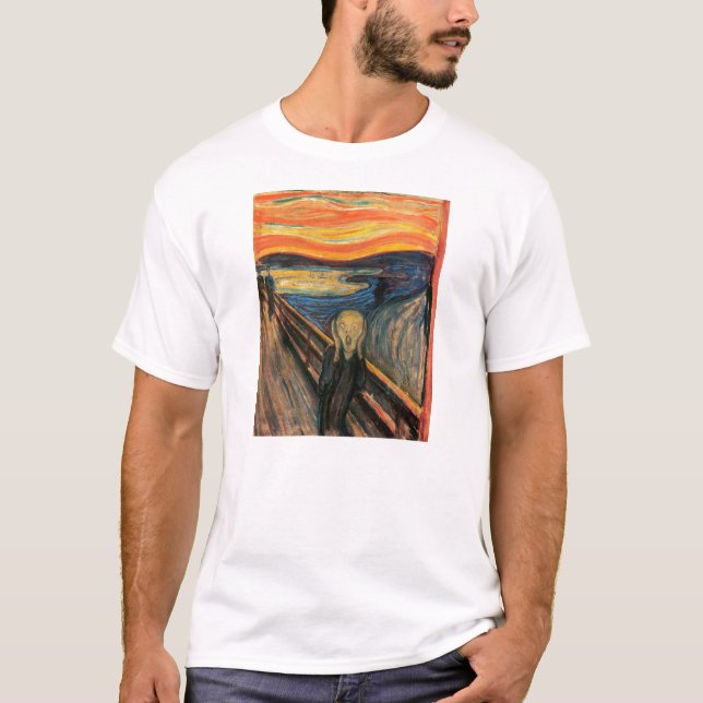 “Edvard Munch”のTシャツ T-Shirt (Front)