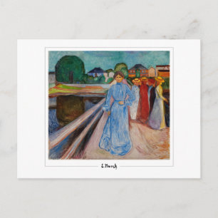 Edvard Munch #14-3 - Fine Art Postcard