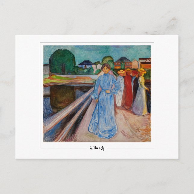 Edvard Munch #14-3 - Fine Art Postcard (Front)
