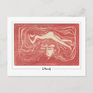 Edvard Munch #258-2 - Fine Art Postcard