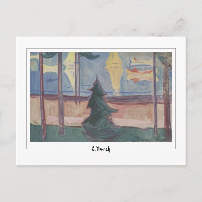 Edvard Munch #502-2 - Fine Art Postcard (Front)