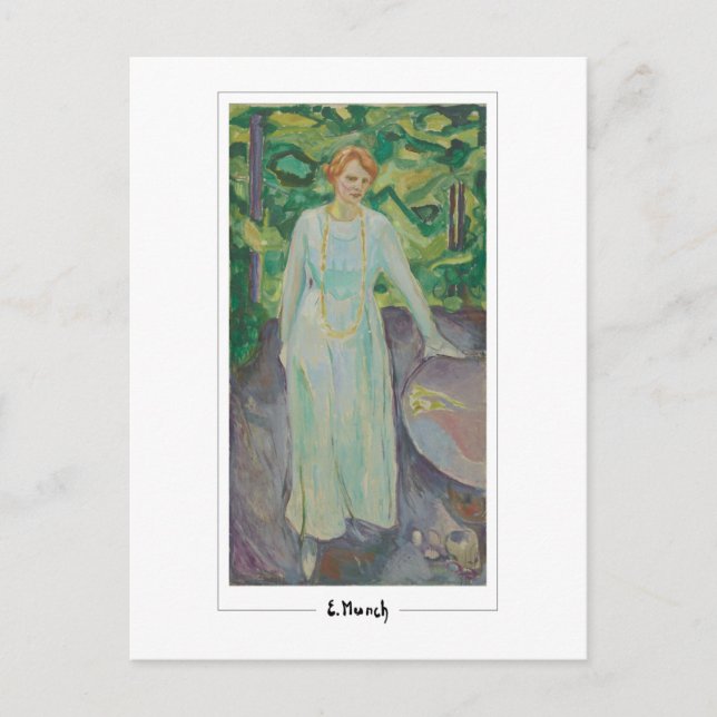 Edvard Munch #586 - Fine Art Postcard (Front)