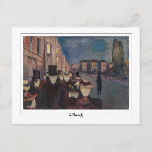 Edvard Munch #762-3 - Fine Art Postcard