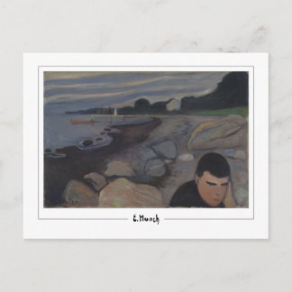 Edvard Munch #767-3 - Fine Art Postcard