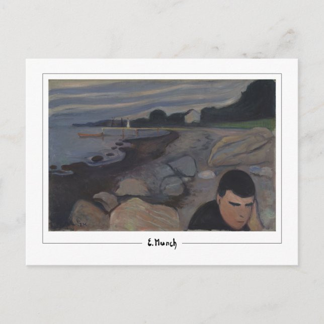 Edvard Munch #767-3 - Fine Art Postcard (Front)