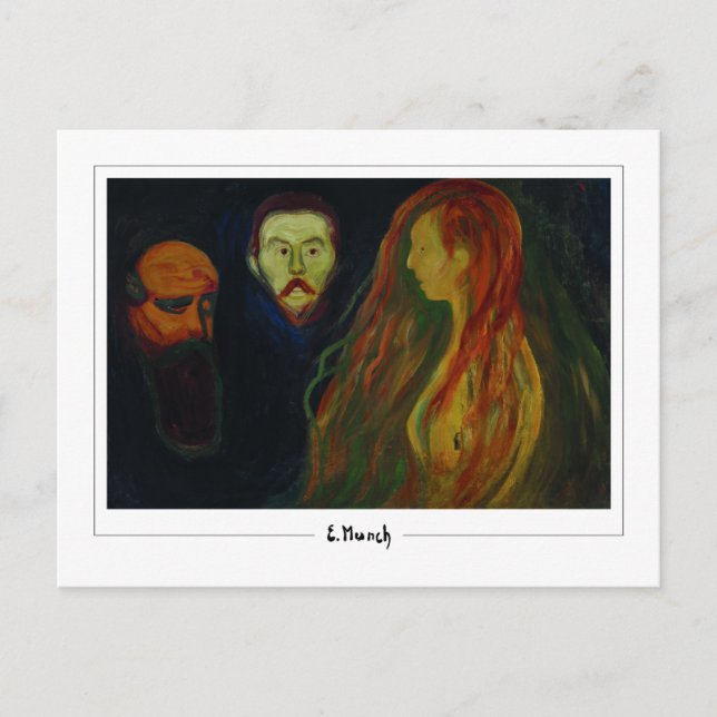 Edvard Munch #777-3 - Fine Art Postcard (Front)