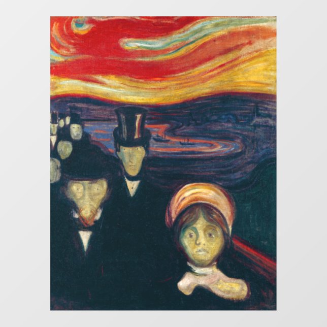 Edvard Munch - Anxiety (Sheet)