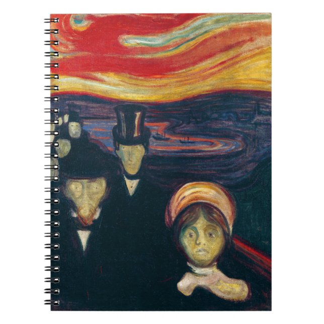 Edvard Munch - Anxiety Notebook (Front)