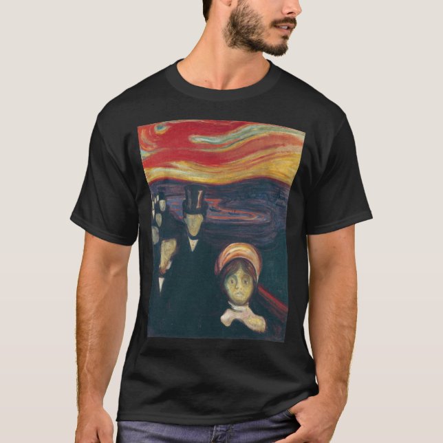 Edvard Munch - Anxiety T-Shirt (Front)