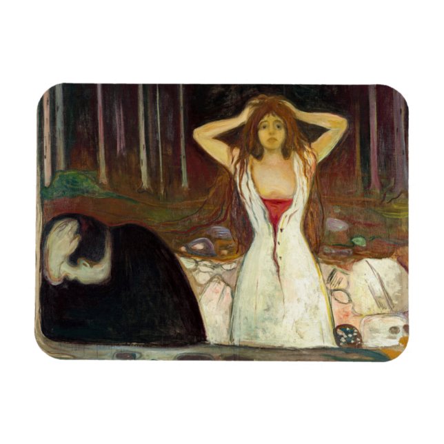 Edvard Munch - Ashes Magnet (Horizontal)