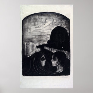 Edvard Munch Attraction I Poster