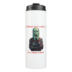 Edvard Munch Christmas Isnt A Season Thermal Tumbler