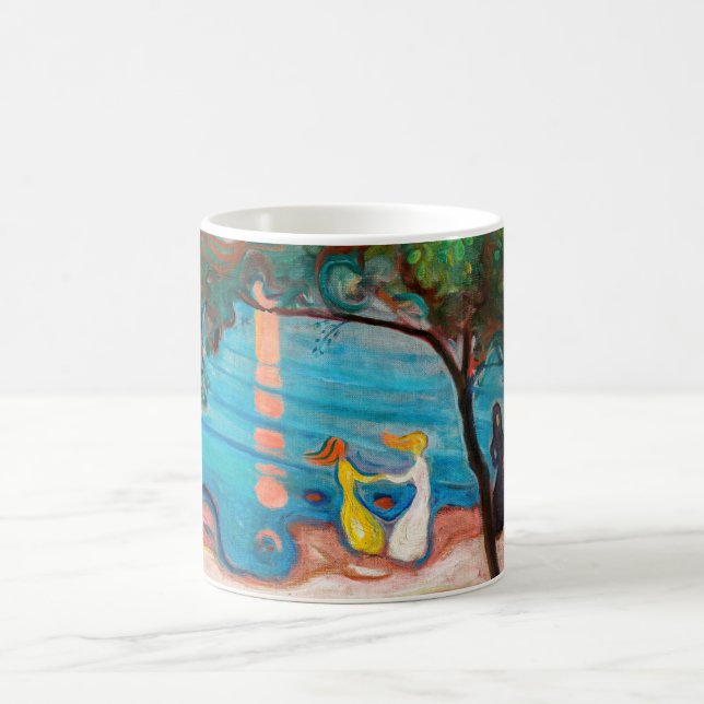 Edvard Munch - Dance on the Beach Coffee Mug (Center)