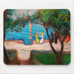 Edvard Munch - Dance on the Beach Mouse Pad