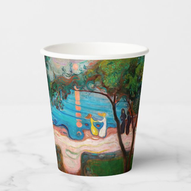 Edvard Munch - Dance on the Beach Paper Cups (Front)