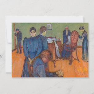 Edvard Munch - Death in the Sickroom v2 Thank You Card