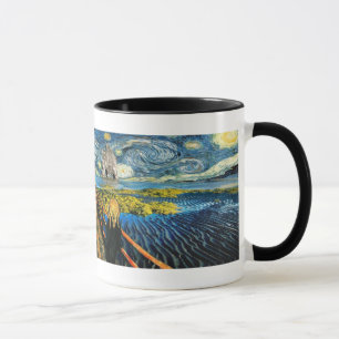Edvard Munch - Edvard Meets Vincent Mug