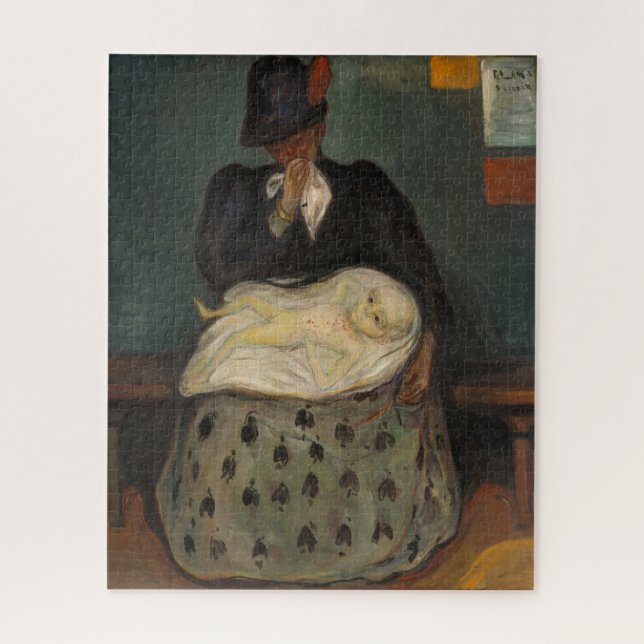 Edvard Munch - Inheritance Jigsaw Puzzle (Vertical)