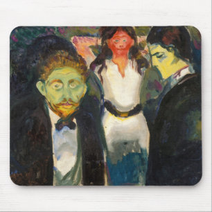 Edvard Munch - Jealousy Mouse Pad