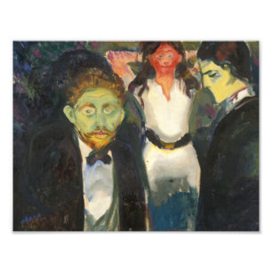 Edvard Munch - Jealousy Photo Print