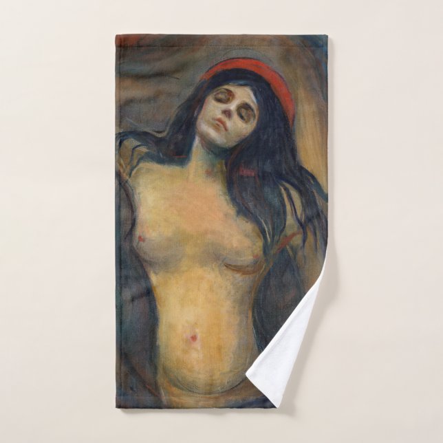 Edvard Munch - Madonna Bath Towel Set (Hand Towel)