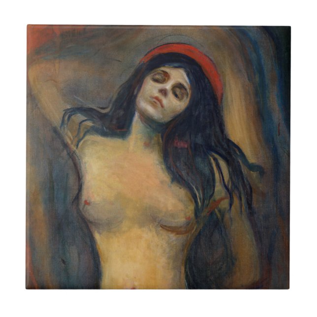 Edvard Munch - Madonna Ceramic Tile (Front)