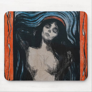 Edvard Munch - Madonna Lithography Mouse Pad