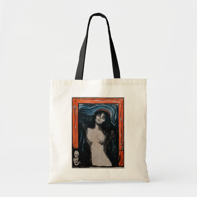 Edvard Munch - Madonna Lithography Tote Bag (Front)