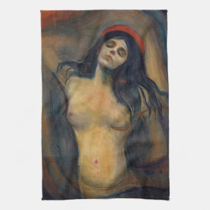 Edvard Munch - Madonna Tea Towel