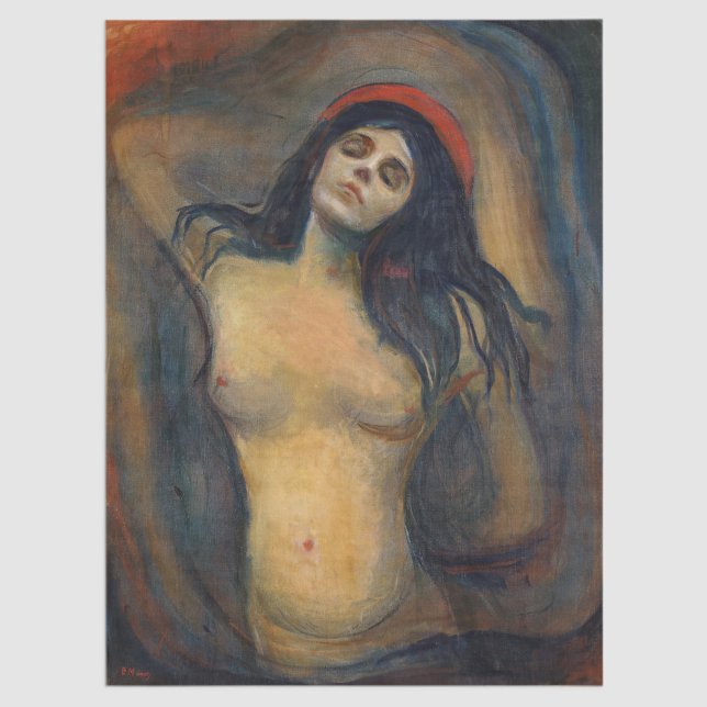 Edvard Munch - Madonna Tissue Paper (Creator Uploaded)