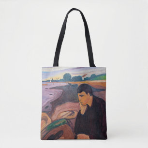 Edvard Munch - Melancholy 1894 Tote Bag