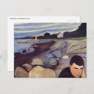 Edvard Munch - Melancholy Postcard