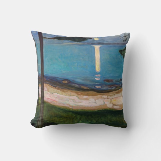 Edvard Munch - Moonlight Cushion (Front)