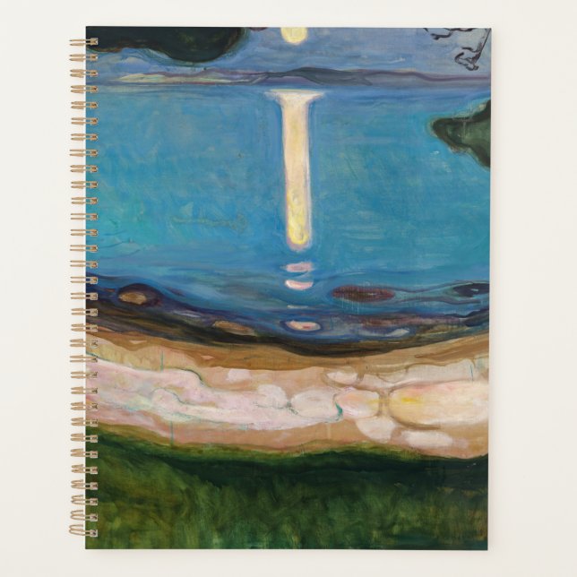 Edvard Munch - Moonlight Planner (Front)