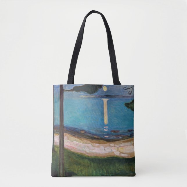 Edvard Munch - Moonlight Tote Bag (Front)