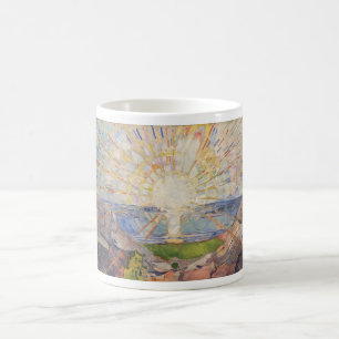 Edvard Munch Mural Painting The Sun (Solen) (1911) Coffee Mug